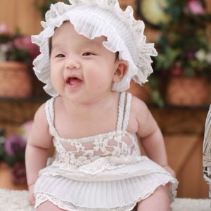Baby Chewing On Tongue