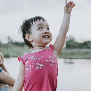 Recessed baby chin