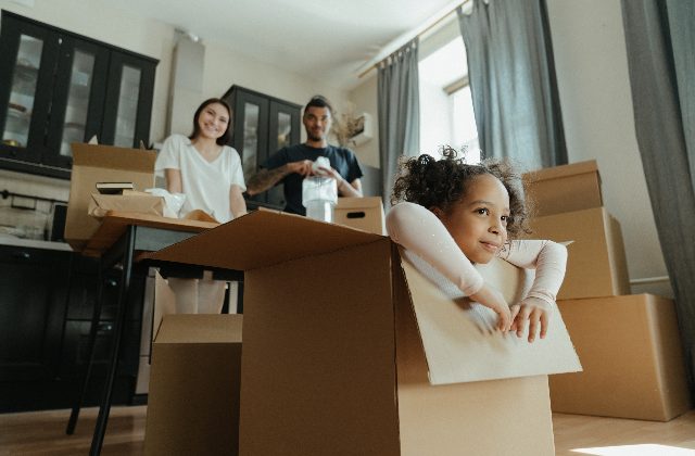 moving in with a new partner with children