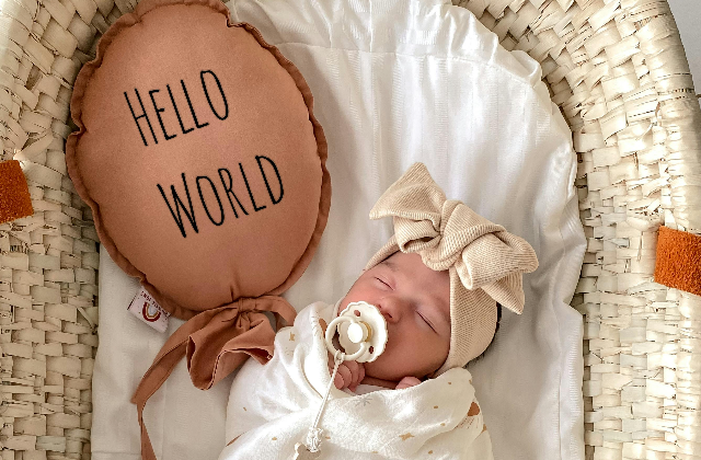 bassinet with automatic rocking